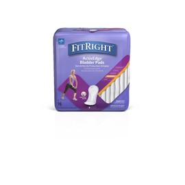 Medline FitRight Bladder Control Pads Moderate 192 Each / Case