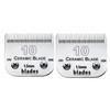 2 Pack Detachable Pet Clipper Blades Size 10 Cut Length