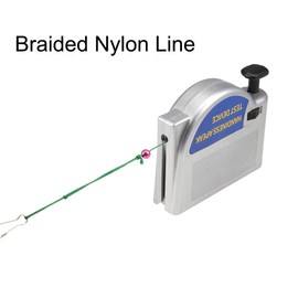 sourcing map Plumb Reel with String Line 6m 400g Hammer Magnetic Apeak Linear Level Masonry Measuring Device