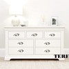 TERF® Traditional Brushed Nickel Cabinet Pull Handle 64mm Semi Circle