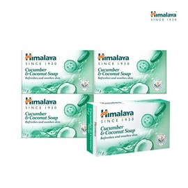 Himalayan herbal soap 75g x4 (choose 1 out of 5 types), neem turmeric soap 75g x4 / 히말라야  허브 비누 75g x4 (5종 중 택1), 님 터머릭 비누 75g X4