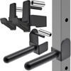 Kipika J-Hooks for Squat/Power Rack, Weight Plate Holder Set for
