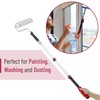 Bates- Extension Pole, 1.4 to 3 Ft Pole, Black &