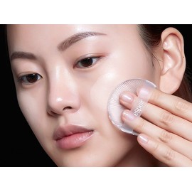 Espoir Silicone puffs Glass transparent not eat powder face flutter air cushion