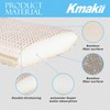 KMAKII Bamboo Kitchen Sponges Dish Sponges Natural Cleaning Sponges Beige