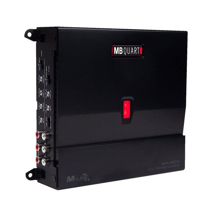 MB QUART MA1-440.4 440 Watt 4-Channel Car Audio Amplifier Amp