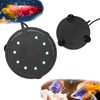 Aquarium LED Air Stone Fish Tank Bubbler Oxygen Diffuser with