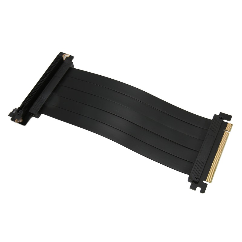 PCIE 3.0 16x Riser Cable High Speed Flexible 90 Degrees