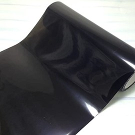 [with a Box] ka-raitorenzufirumu 30 cm X 1 m da-kuburakkusumo-kufirumu Black