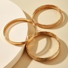 Harry and Henry 14Pcs Indian Boho Stackable Gold Bangle Bracelet