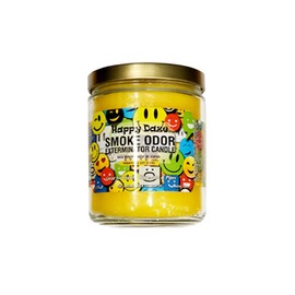 Smoke Odor Exterminator 13oz Jar Candles (Happy Daze, 1)