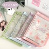 BetterJonny Sticker, Transparent, Large Size, 6-Hole Storage Binder, Star Pattern