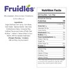 Fruidles Blueberry Smoothie Chewing Gum Balls Flavored Candy Buffet Treats,