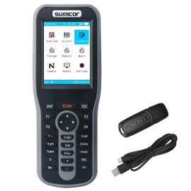 Sumicor Laser Inventory Barcode Scanner, 2.4G Wireless Barcode Scanner, Read Non-Repeated Bar Code Rechargeable Stock Data Collector for Warehouse Retail Store