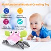 Plnmlls Crawling Crab Baby Toy - Tummy Time Toys -