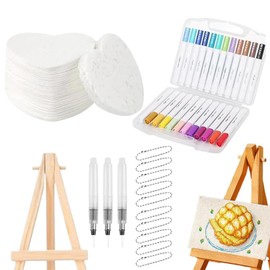 Puffy Paint Pens | Puffy Paint for Fabric - Art Supplies 3D Painting Canvas Sponge for Home Outdoor Festive Demonstrations Window Travel Adults School Family Kids