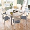 SearchI Seat Covers for Dining Chairs, 4 Pack Stretchable Removable