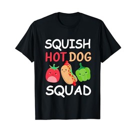 Squish Hot dog Squad Mallow Squish food Toy Kids Boy Girls T-Shirt