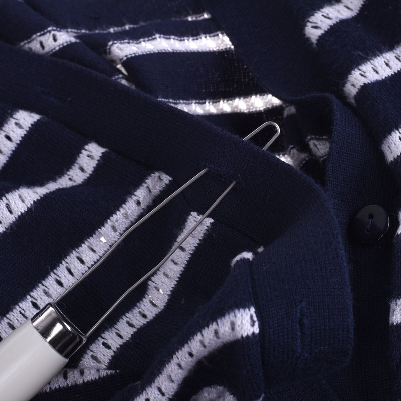 BCP Pack of 3 Grip Button Hook Helper (White Color)