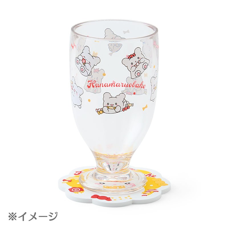 Sanrio 485501 Rubber Coaster Hanamaru Ghost PVC Steel