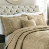 BYTIDE Quilt Bedspread Oversized King 4 Piece Bedding Set 120"
