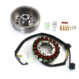 COPACHI Flywheel Rotor Stator Kit 32101-38F01 32102-38F00 3430-054 3430-071 Fits for Suzuki Eiger LTA400 LTF400 for Arctic Cat 400 4x4 2002-2008