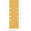 Bosch Professional 10 pc. Expert C470 Sandpaper Set (for Hardwood,