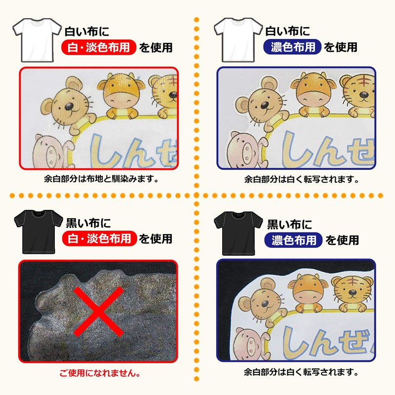 B-BEST Iron on Printing Sheet, Transfer Sheet, Inkjet Printer Printing,