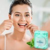 Mimorou Hilo Dental Con Sabor A Menta (Paquete De 96
