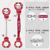 Mezelon Electric Scooter Lock, 8mm Chain Lock Bike Locks Heavy