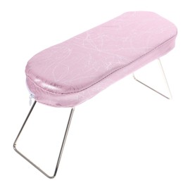 BIUDECO Nail Art Hand Cushion Stylish PU Manicure Arm Rest Pillow for Comfortable Nail Treatments Durable Hand Rest Cushion Chic Design