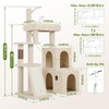 Globlazer F50 Cat Tower for Adult Indoor Cats, 50-inch Heavy