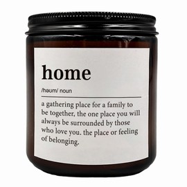 KU-DaYi Home Candles, Homesick Scented Candle, House Warming Housewarming Gift Gifts Scented Candles for Women New Home Couple, Moving Away Gifts Amber Soy Wax Jar Candle for Home Decor