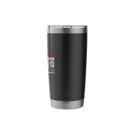 Jeremiah 29:11 Christian Cross Travel Coffee Tumbler 20 oz Stainless Steel Insulated Tumbler