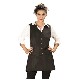 Ladybird Line 750 Professional Cobbler Style Lightweight V-Neck Apron, Water, Hair, and Bleach Resistant, Front and back coverage, Ideal for Pet Groomers, One Size Fits Most