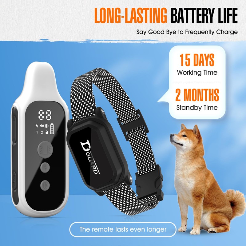 Honey One Shock Collar for Dogs, Dog Training Collar with