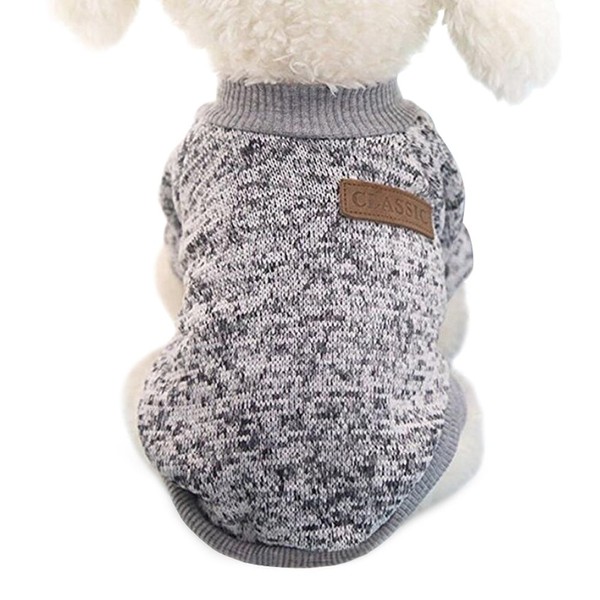 Idepet Pet Cat Dog Sweater Warm Dog Sweater Cat Clothes