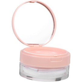 DOITOOL Contenedor De Maquillaje De Malla De Plástico Elástico Caja Suelta Portátil Con Espejo Para Mujeres
