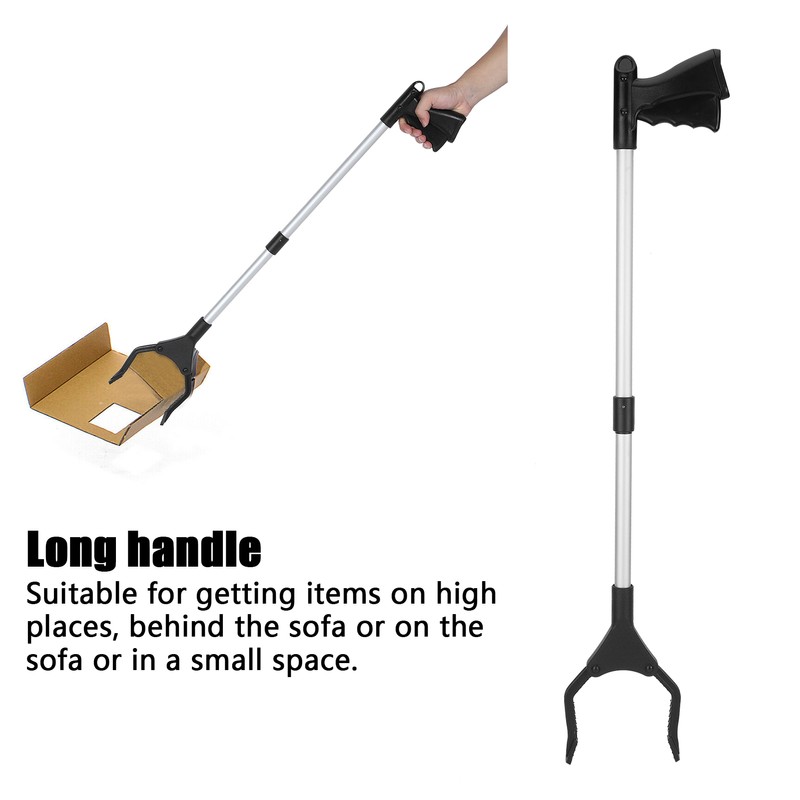 Multifunction Folding Long Trash Clamps Grabber Picker Tools Sanitation Cleaning