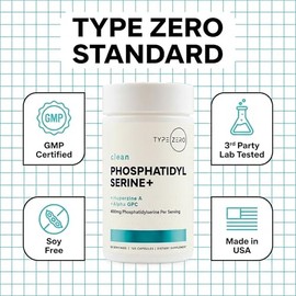 3 suplementos de enfoque nootrópico fosfatidilserina (Alpha GPC + Huperzina A + Fosfatidilserina 400 mg) L Serine Nootrropics Suplemento de apoyo cere