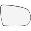 Rearview Mirror Glass Replacement with Backing Plate Heated Right Passenger