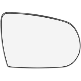 Rearview Mirror Glass Replacement with Backing Plate Heated Right Passenger Side for Jeep Cherokee 2014-2022 Replacement 68228910AA