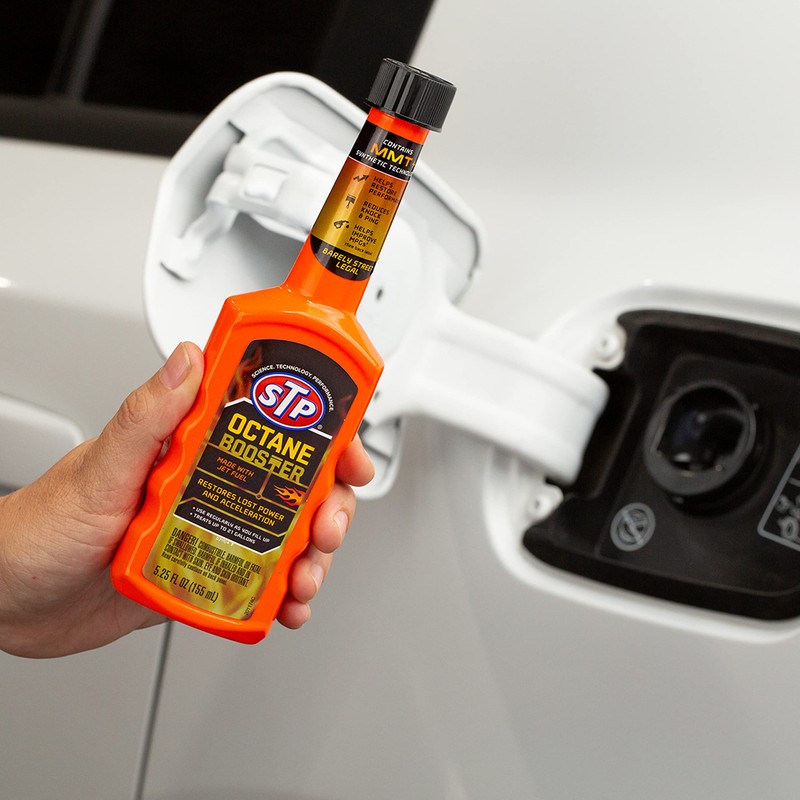 STP Octane Booster, Fuel Intake System Cleaner, Bottles, 5.25 Fl