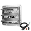 iPower 12 Inch Aluminum Shutter Exhaust Fan with Power Cord,