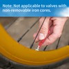 TORMEN Bike Valve Core Remover Tool 3 in 1 Bike