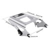 XFMT Motorcycles Chrome Detachable Two Up Luggage Rack Trunk Mount