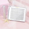 EMEDA 10D Volume Eyelashes, D Curl, 9 Lines, Prefabricated Volume