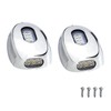 Besramtic Boat Docking Lights Marine Docking Lights LED Stainless Steel