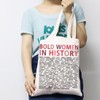 JXGZSO Womens History Month Tote Bag Bold Women In History