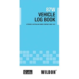 Wildon 87W Vehicle Log Book